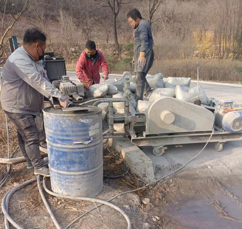 闽清路面下沉注浆